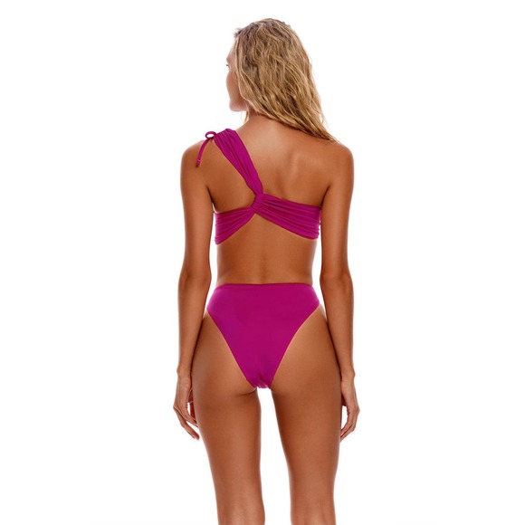 Free People Other - Free People X AGUA BENDITA• SUKI Bloom One-Piece Crimson